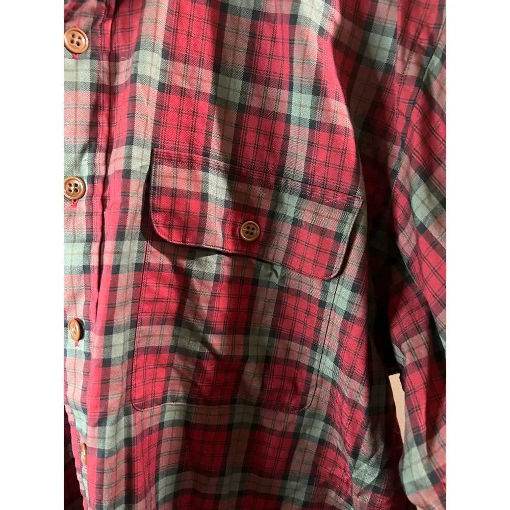 Vintage Polo Ralph Lauren Plaid Shirt - Mens‎ Large Tall